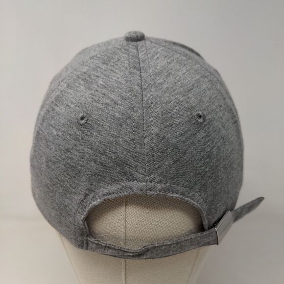 Unbranded Men's Slideback Hat Gray Adjustable Blank Vent Holes - Picture 5 of 6